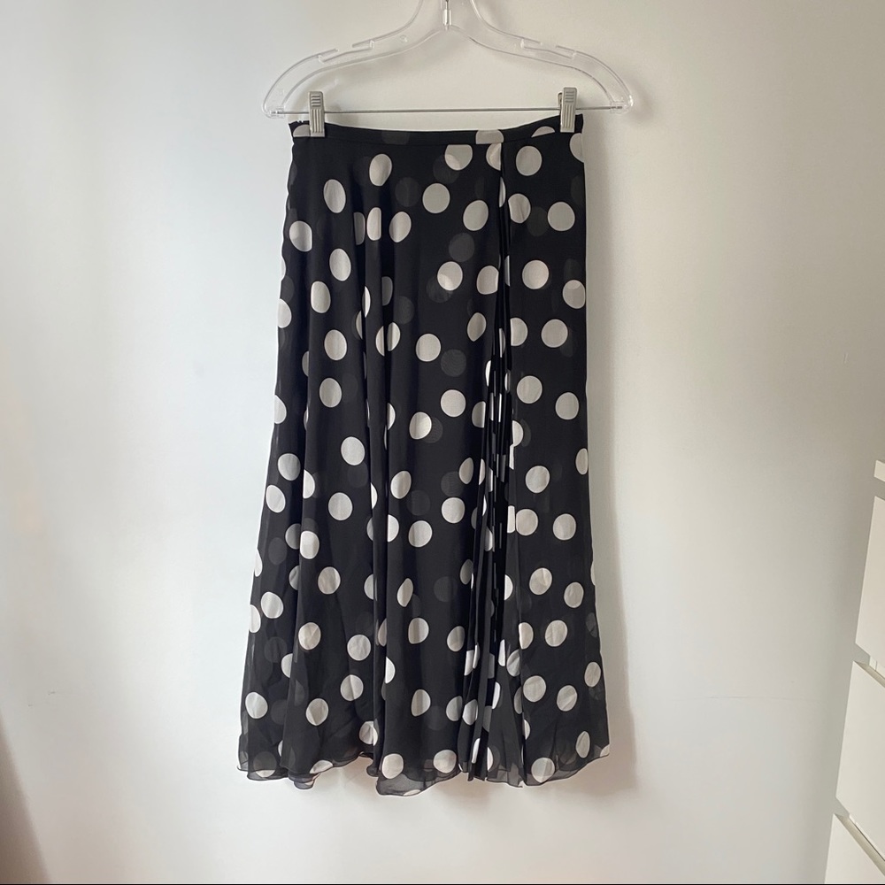 PAULE KA SS20 Long Polka Dot Skirt